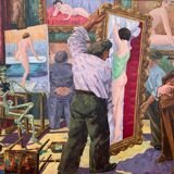 Huile sur toile 1938 170 x125cm