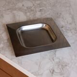 Vide-poche minimaliste en inox