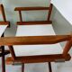 Fauteuils style "réalisateur" anciens