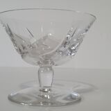 Champagne cups stamped "Saint louis"