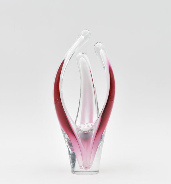 Vase coquille par  Paul Kedelv pour Flygsfors 1956