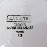 3 vintage deep plates in a jumble 220637