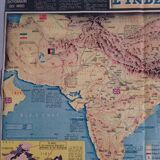 Poster / Map India 1940's