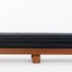 Vintage oak convertible bench by Alain Gaubert