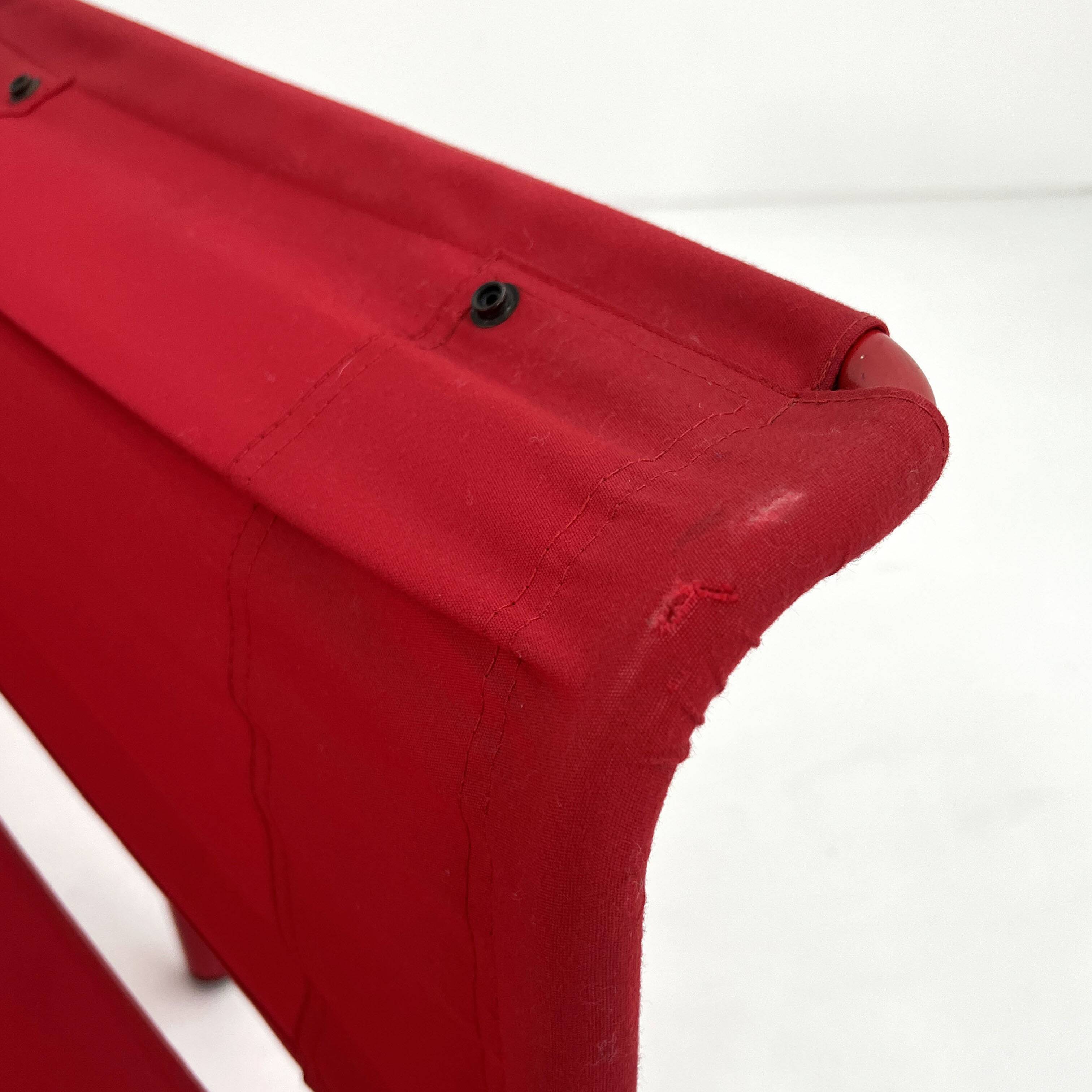 Sofa Tubulaire Rouge de Thalia & Co, 1980