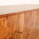 Fully renovated art deco walnut sideboard, 1930s, czechoslovakia