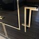 1970s black lacquer sideboard