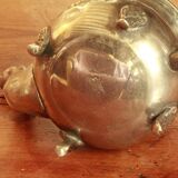 Old teapot with eagle