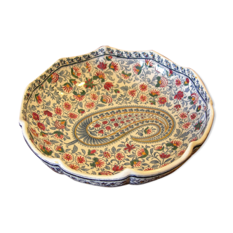 Dish in Gien earthenware