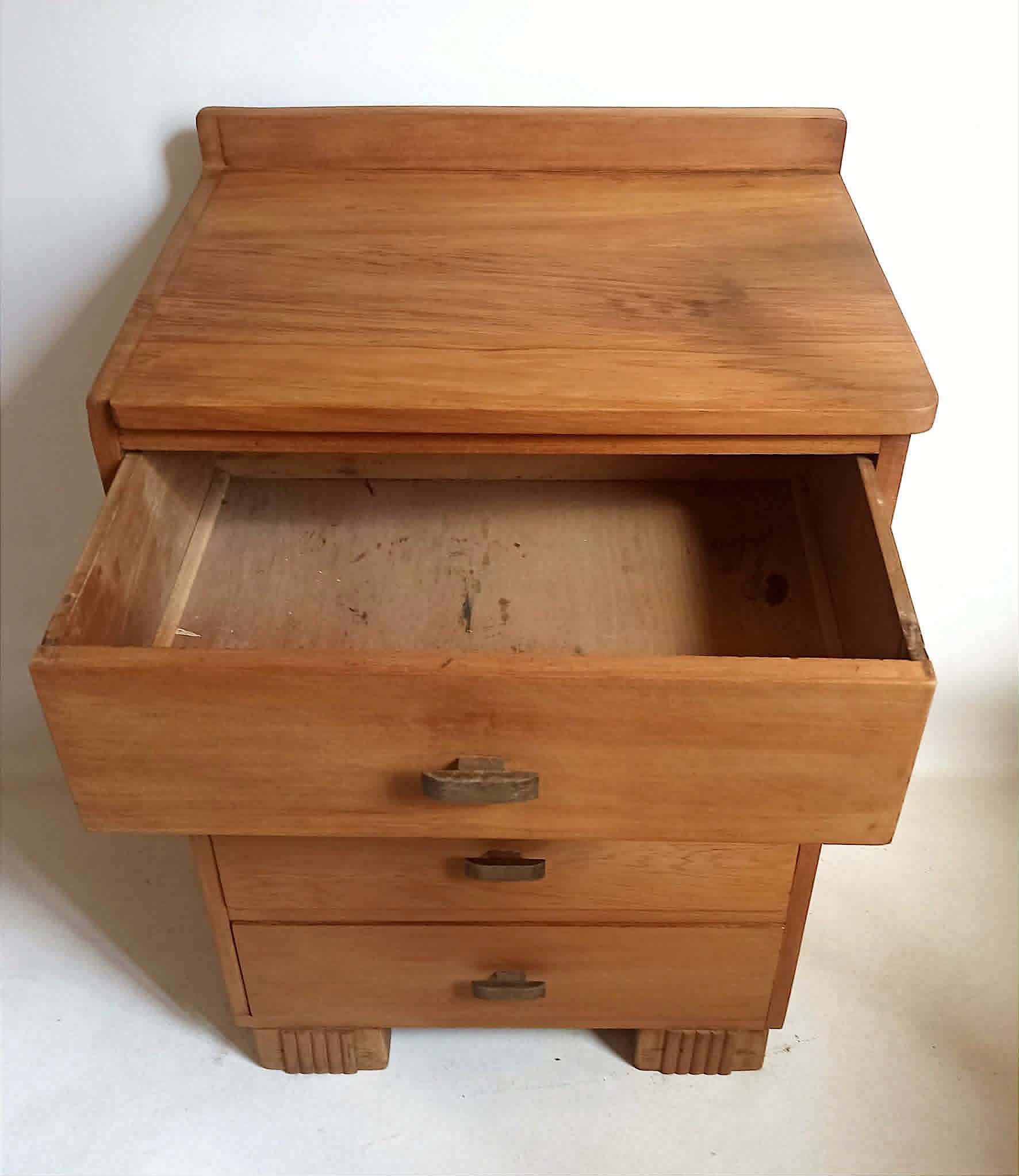 Small jeweller's workbench 1930s Height 75.5 cm