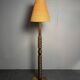 Lampadaire brutaliste du milieu du siècle dans le style de Charles Dudouyt, années 1950.