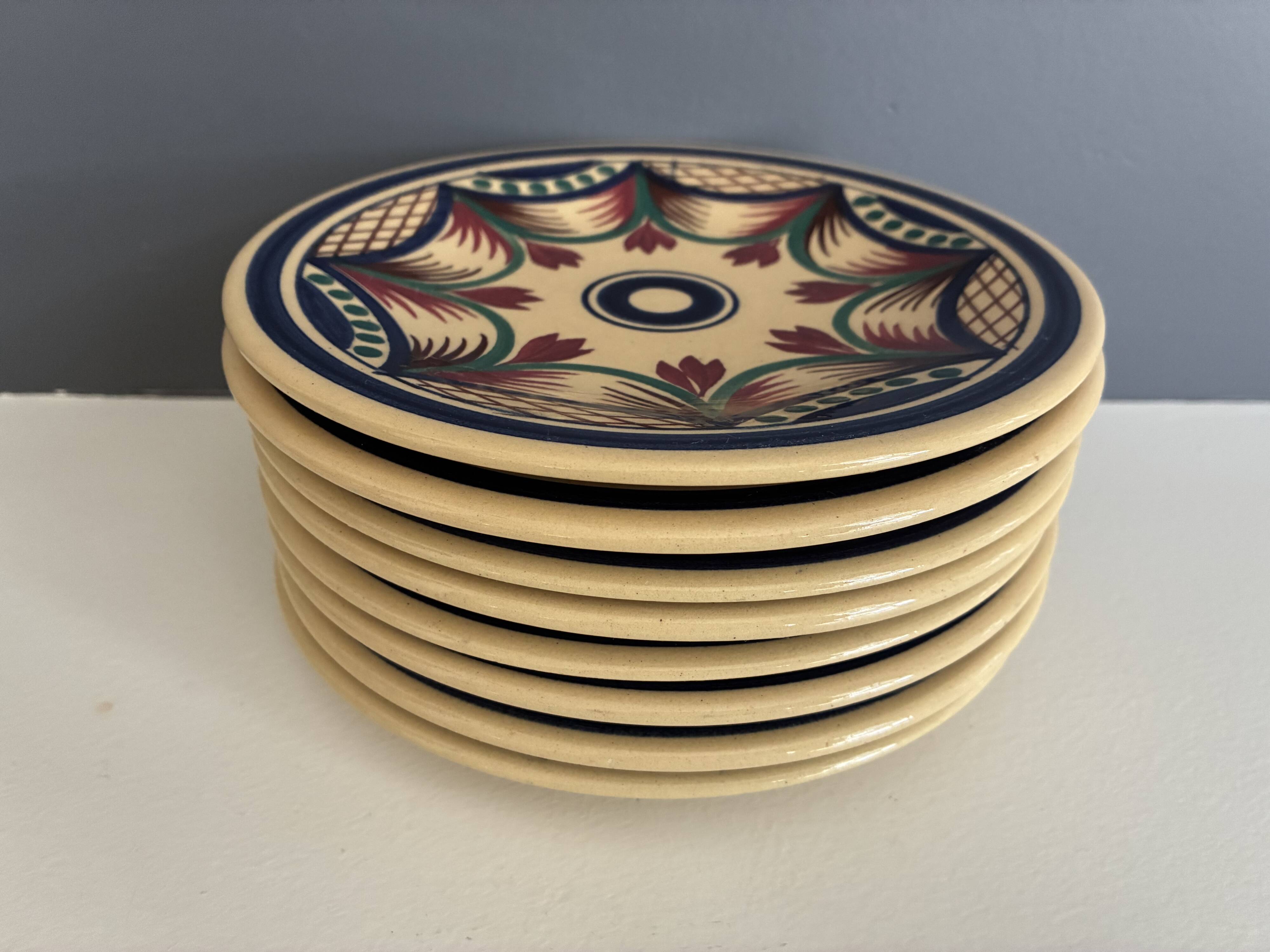 8 dessert plates Keraluc