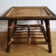 Bamboo coffee table and canning