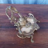 Bronze inkwell style Rocaille XXth