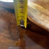 Fruit bowl, handcrafted pocket emptier in solid wood.