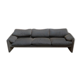 3-seater "Maralunga" sofa by Vico Magistretti