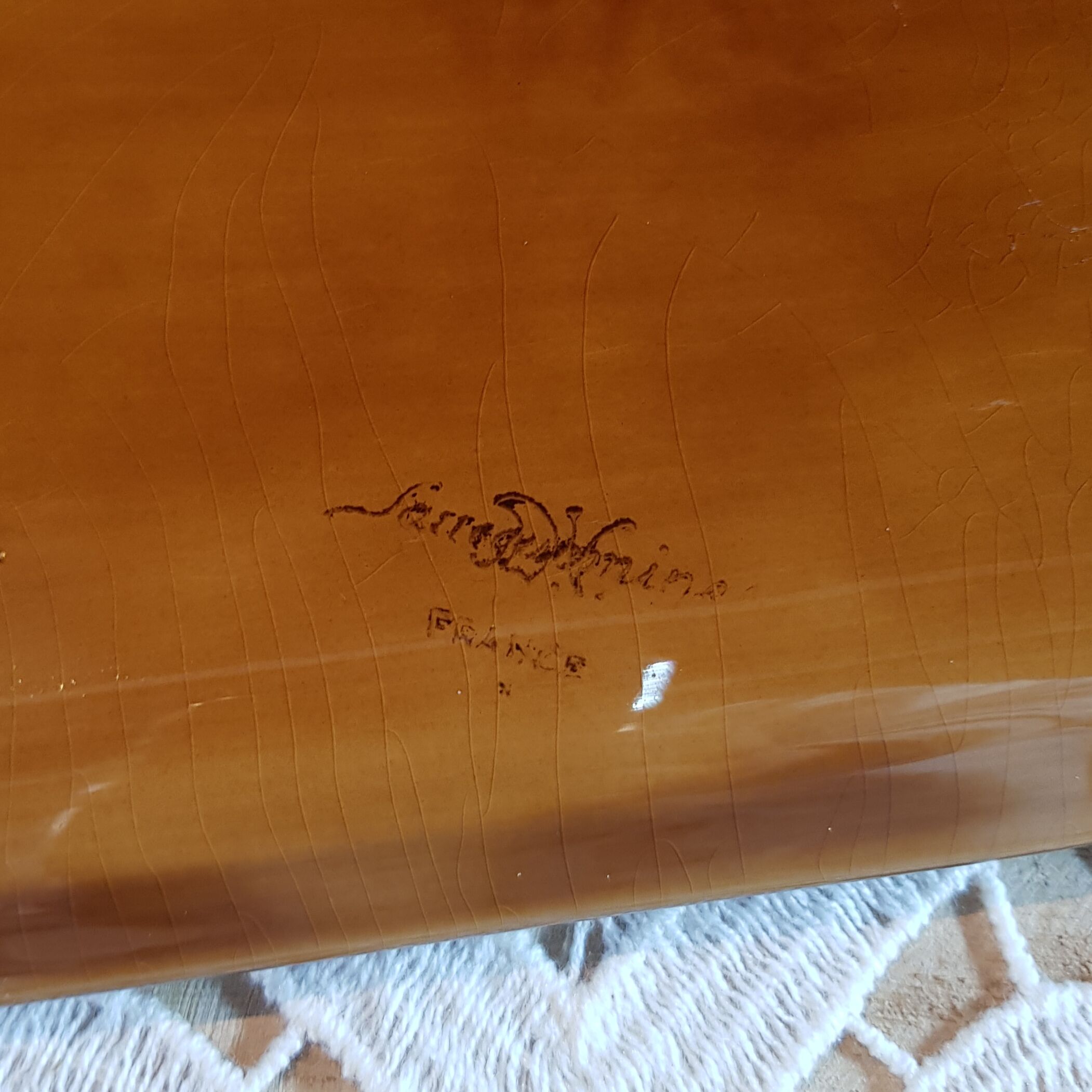 Dish in cake sarreguemines