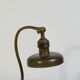 Art Nouveau bronze lamp