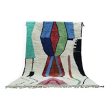 Handmade Bereber rug - 100% organic wool handcrafted rug