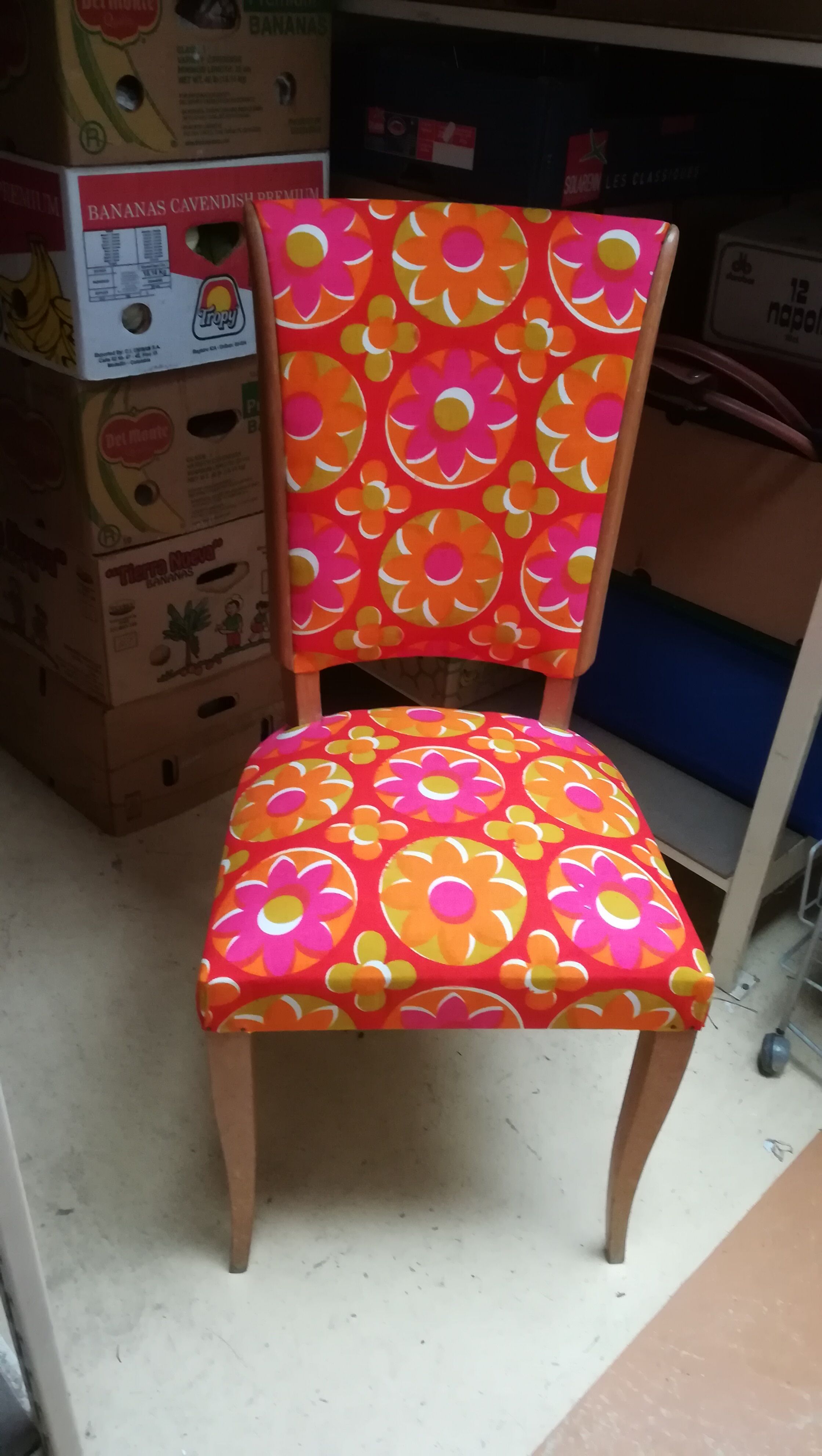 Light oak chair year 1940