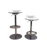 Lot de 2 tabourets de bar Calligaris, Italie