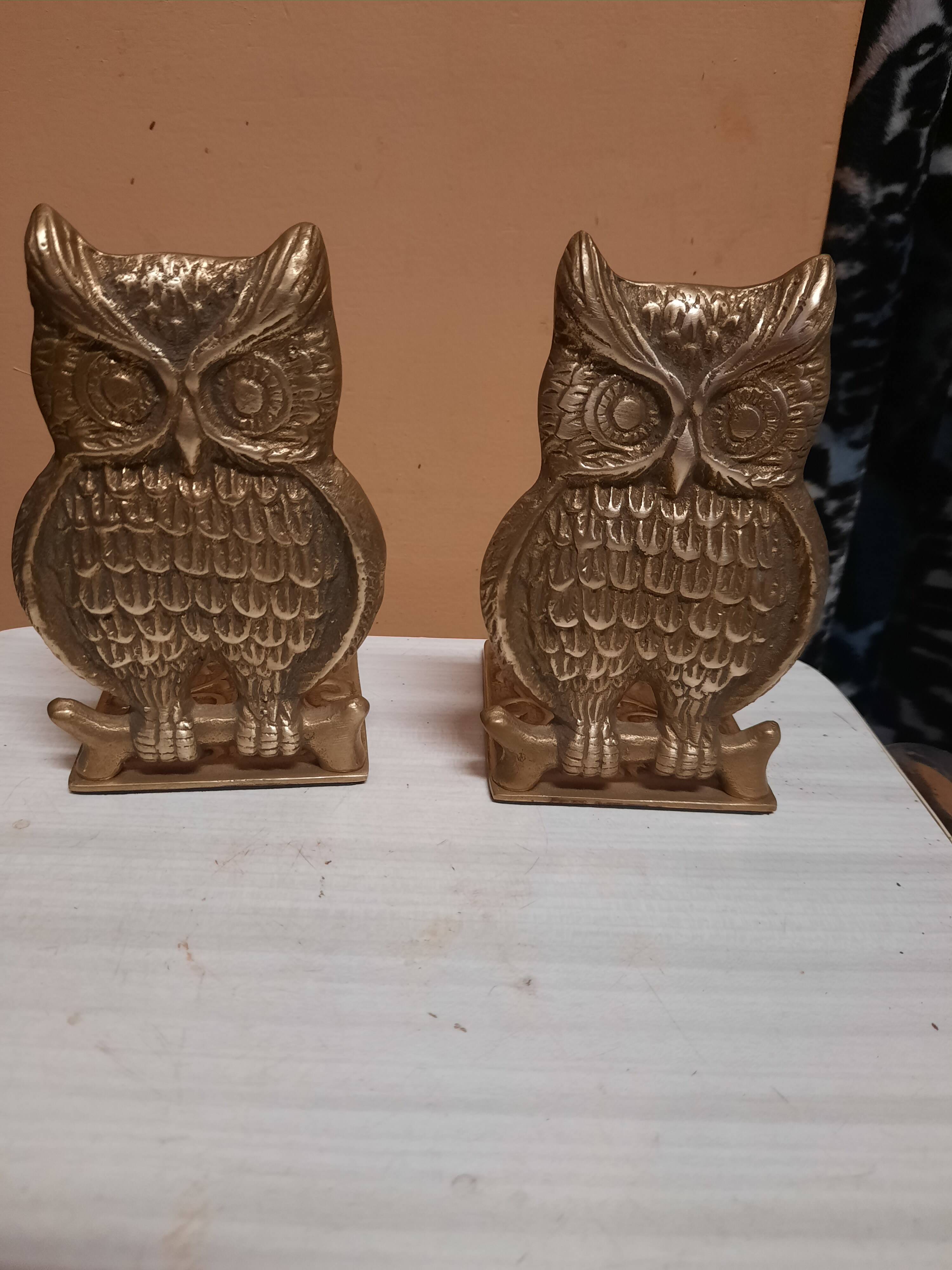 Owl bookends