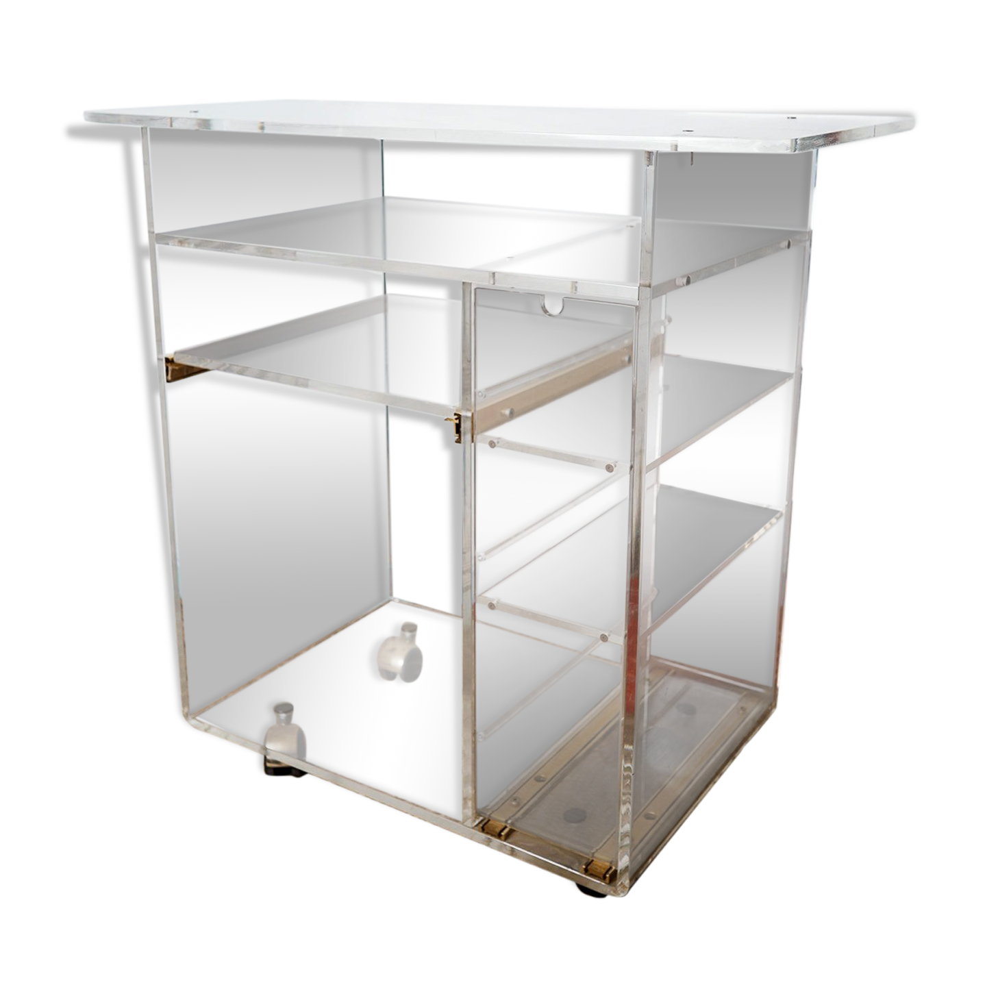 Plexiglas furniture of 'invisible de marais'