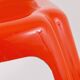 Chaise Patrick Gingembre Ginger Orange en Fibre de Verre Ginger, Paulus, France, années 1970
