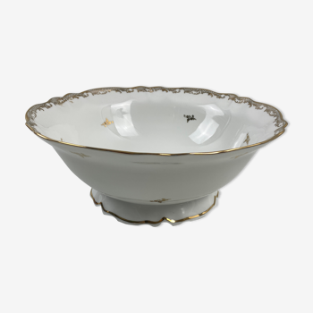 Saladier porcelaine de Limoges Ets. Chadelaud