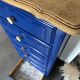 Semainier 7 drawers blue outremer