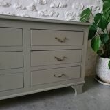 Solid wood sideboard chest of drawers