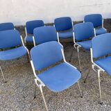 Série de 40 chaises de G. Piretti pour Castelli Anonima Castelli, Italie, années 1970