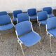 Series of 40 chairs by G. Piretti for Castelli Anonima Castelli, Italy, 1970s