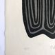 Raoul ubac, the uprooted grass 3, 1975. original etching signed in pencil.