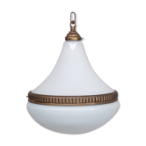 Suspension opaline et laiton