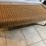 Banc en rotin