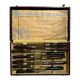 Set of 12 old knives Fontenille Pataud