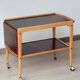 Scandinavian 'Thea' side table in rosewood and laminate, Yngve Ekström
