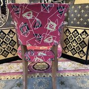 Suite of 4 armchairs bridges Art Deco style