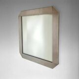 Miroir mural Space Age, Valenti Italie, années 1970