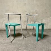 Pair of Dr. Glob chair by Starck for kartell in the 1990s
