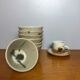 7 ceramic bowls pottery la Colombe
