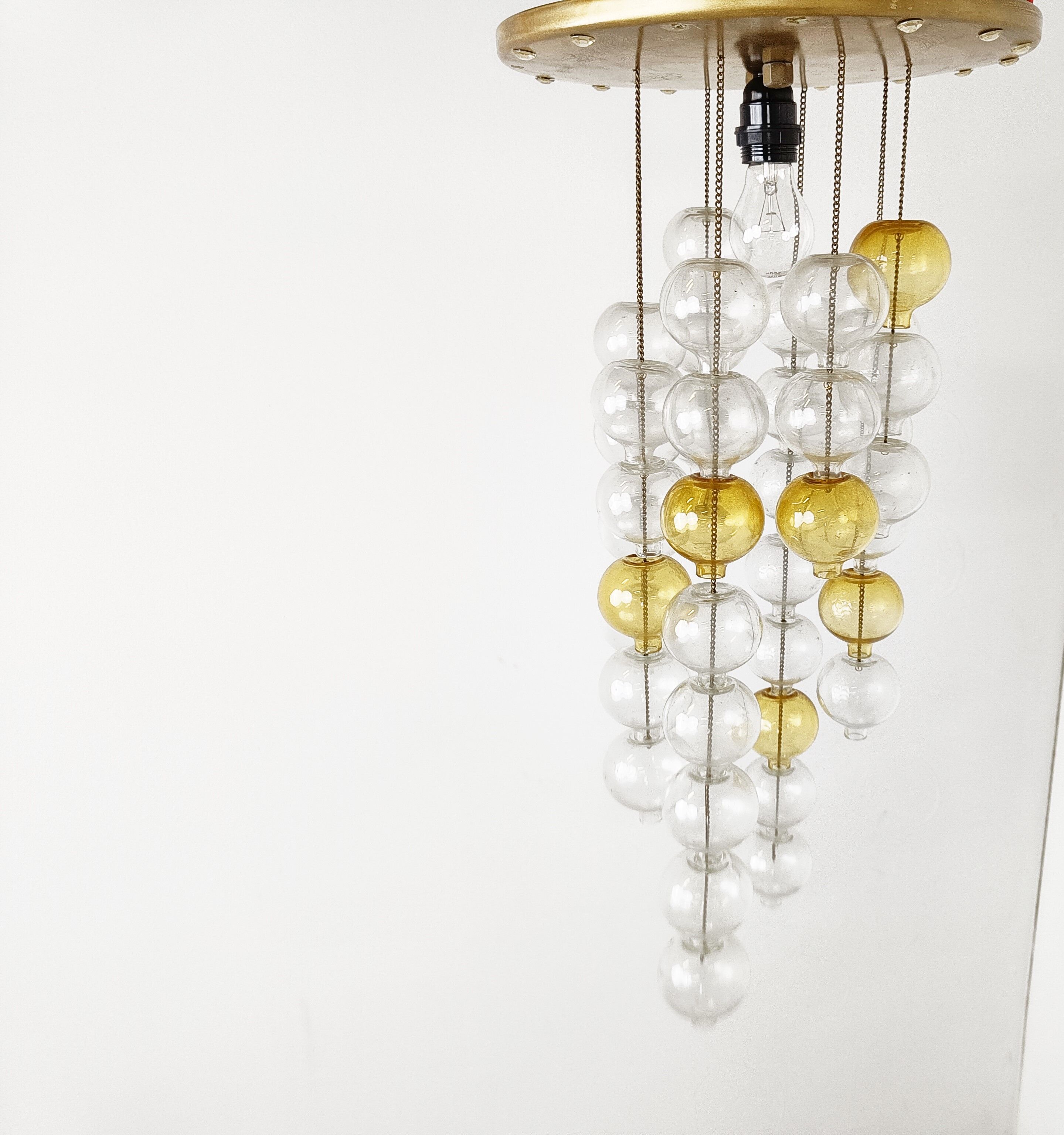 Tulipan ceiling light by Kalmar, 1960s