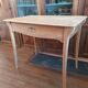 Art Nouveau desk in solid beech.