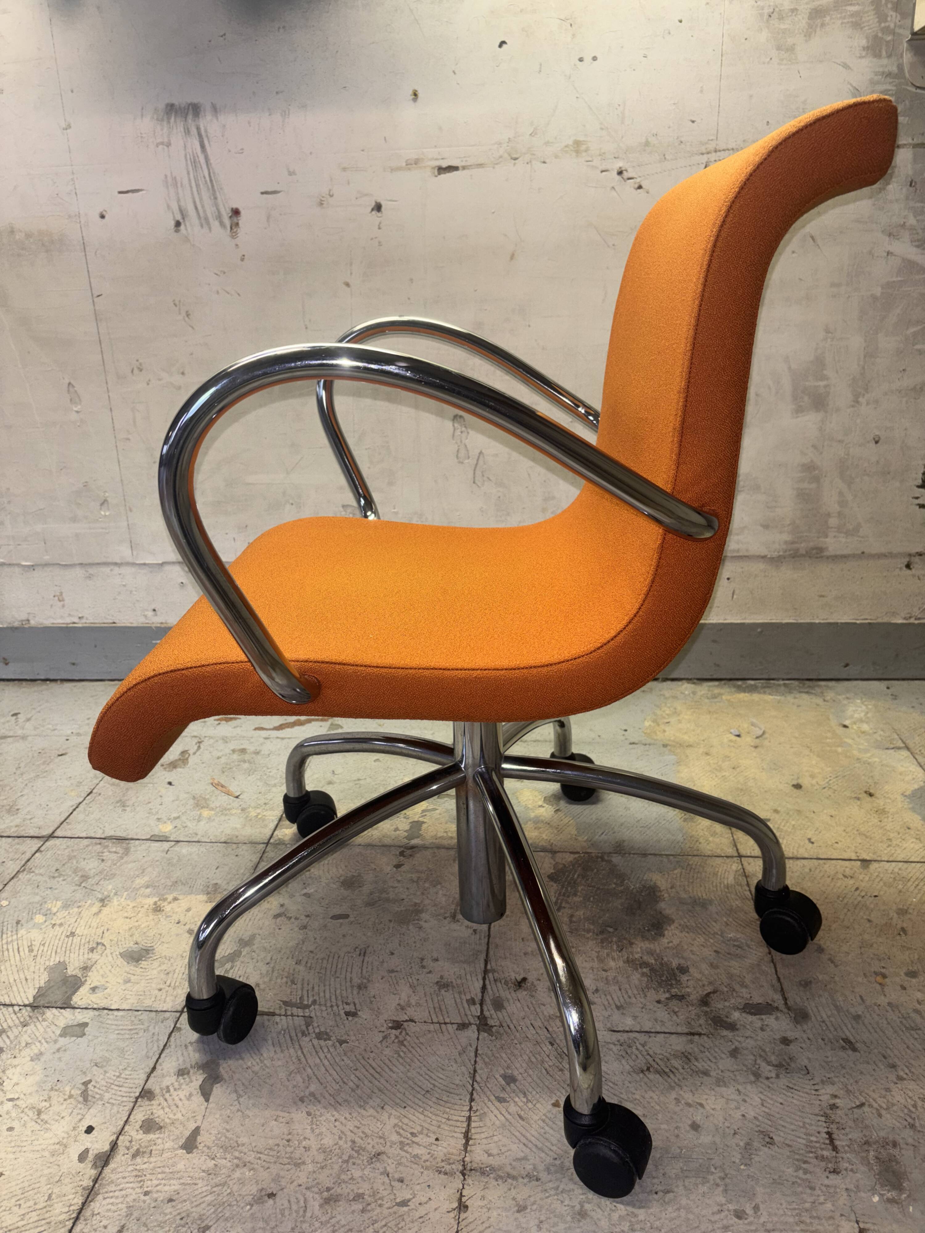 Chaise lensvelt flag - orange