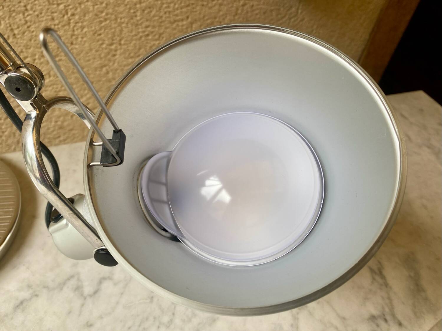 Tolomeo mini led desk lamp on designer base By Lucchi & Fassina excellent condition