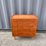 Scandinavian teak chest of drawers