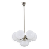 1970s Chrome Plated 7-Flamming Sputnik by Kamenicky Senov, Czechoslovakia