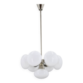 1970s Chrome Plated 7-Flamming Sputnik by Kamenicky Senov, Czechoslovakia