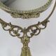 Table psyche, bronze tilting mirror